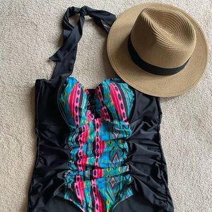 Forever 21 Plus Size Halter Swimsuit 🩱